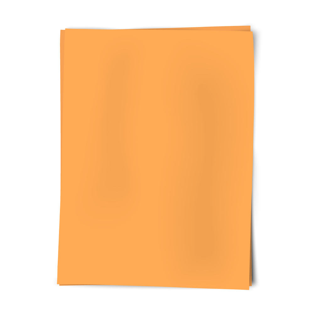 Hot Orange Poster Board 22x28 1