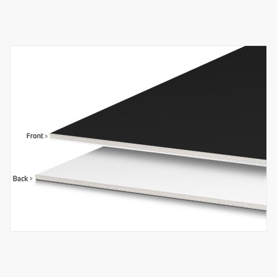 White or Black Foam Board  Purchase Display Foam Board in Black or White 