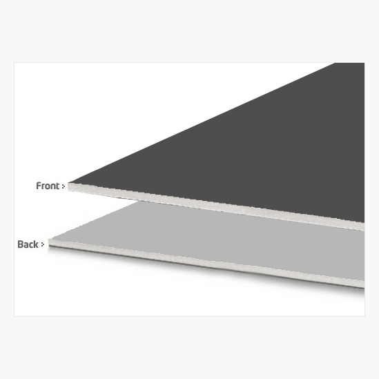 Two Cool® Colors Black and White Foam Board