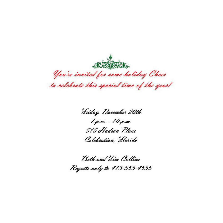 Christmas Party Invitation 5 Template | TheRoyalStore