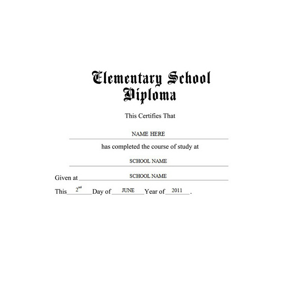 elementary-school-diploma-template-theroyalstore