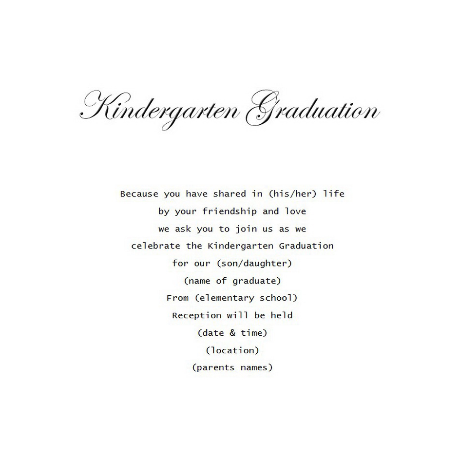 kindergarten graduation quotes from parents