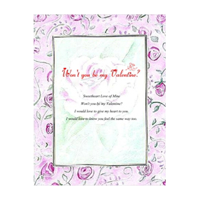 Valentine’s Day Party Cards 4 Template