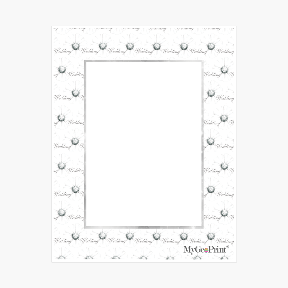 MGP000113 LETT Wedding Daisies Letterhead MyGeoPrint