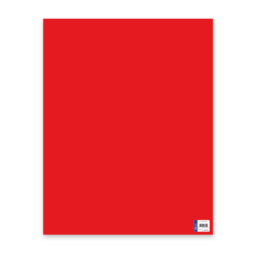 Poster Board Red Colored 22