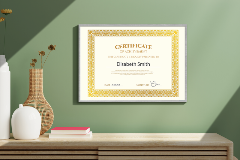 Meaningful Certificate Awards Matter The Royal Store