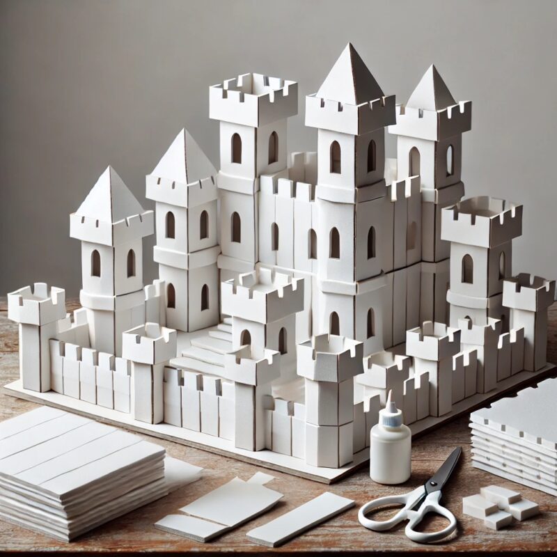 How to Make a Foam Board Castle