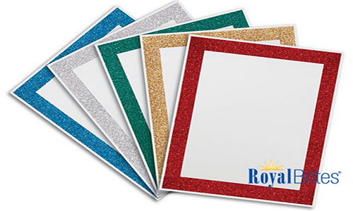 Royal Brites Poster Board Ultra Brite Glitter Glam 11 x 14