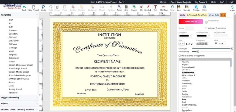 Geographics Celebrate Graduation with Stylish Certificates (3)